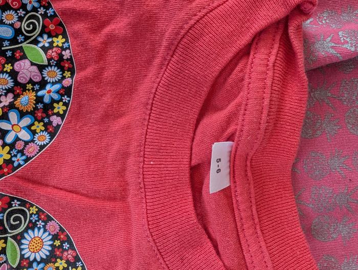 Lot de t-shirts fille 6 ans - photo numéro 7