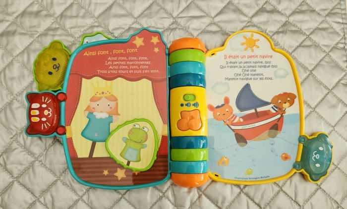 Livre comptines vtech mon super livre enchanté - photo numéro 7