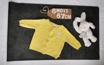 Gilet 👣 la compagnie des petits, 6 mois