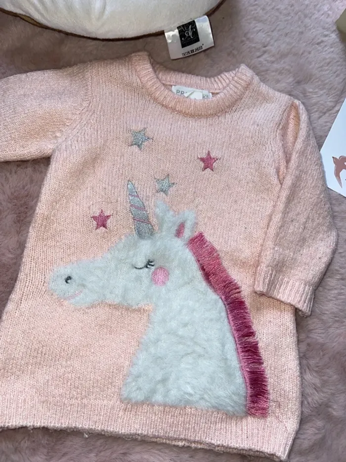 Tunique pull 3mois primark - photo numéro 2