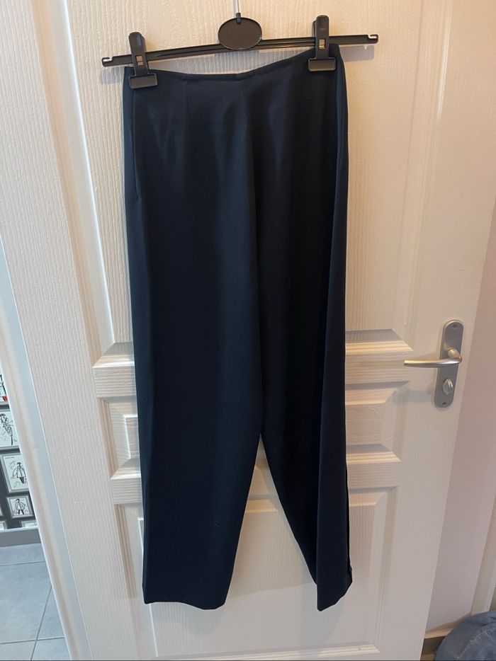 Pantalon large marine Tequila Solo T.36/38 - photo numéro 3