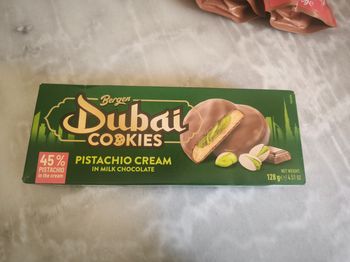 1 paquet de gâteaux de Dubaï
