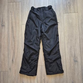 Pantalon de ski noir. Garçon 12 ans. Marque Go sport