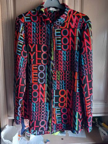 Chemisier manches longues Néon & Nylon