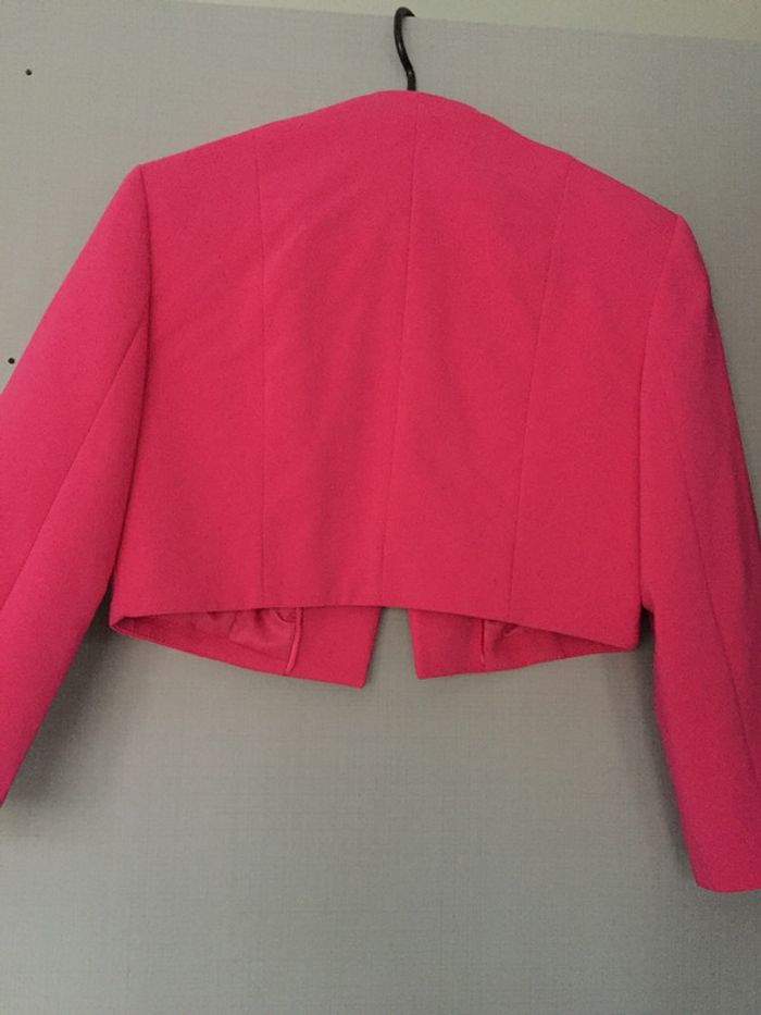 Boléro habillé / blazer Fuchsia Orsay Taille 38 - photo numéro 2