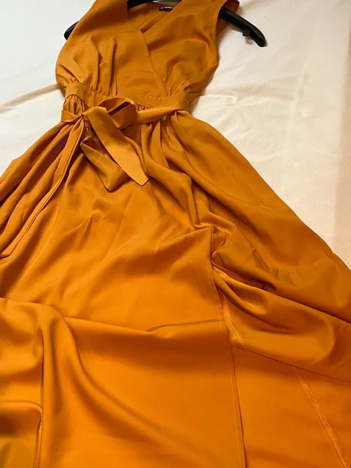 Robe longue moutarde - photo numéro 9