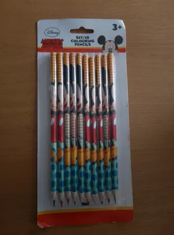 Set de 10 crayons de couleurs