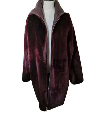 Manteau mi‑long réversible Zapa – modèle Milor