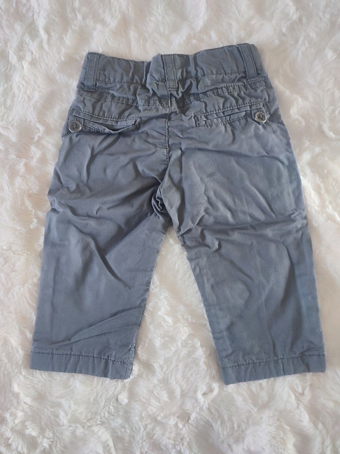 Pantalon gris 3 pommes taille 6 mois - photo numéro 3