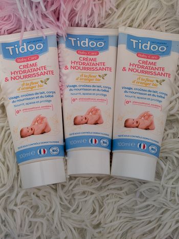 Lot 3 Crèmes Tidoo Bio 