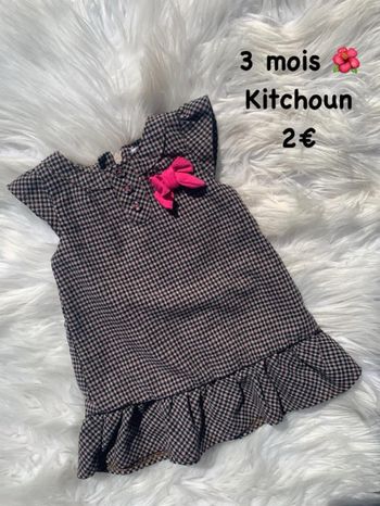 Robe 🌺 3 mois 🌺 Kitchoun
