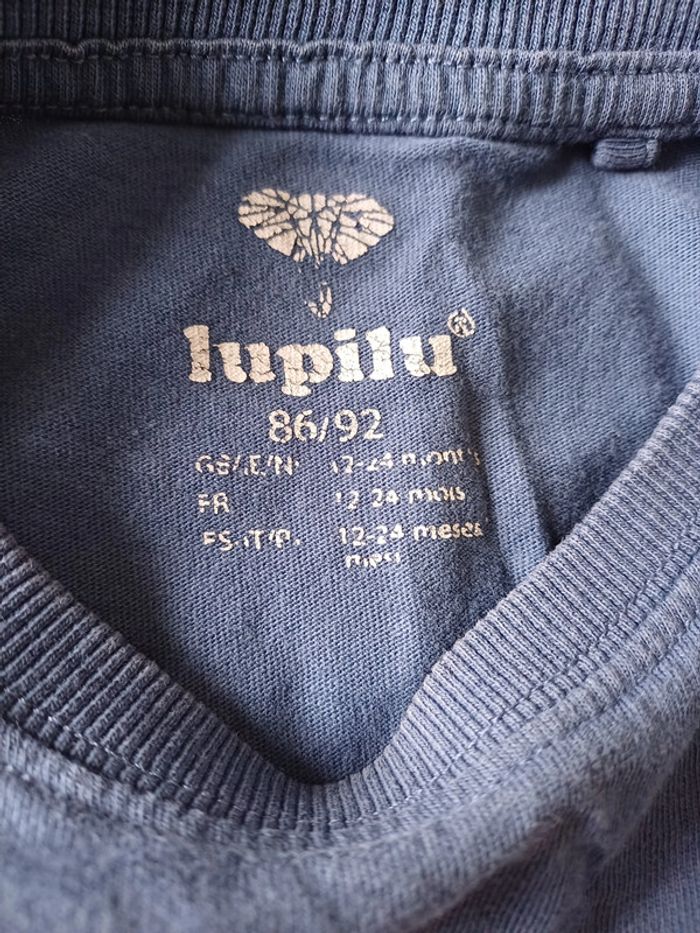 T-Shirt Lupilu 18/24 mois manches longues - photo numéro 3