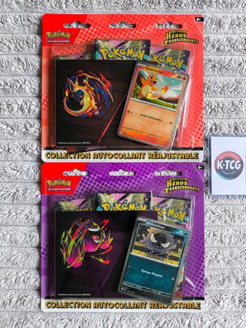 Lot de 2 Tripacks Pokémon ME2.5 Héros Transcendants – FR
