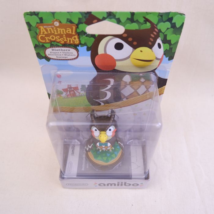 Amiibo Thibou / Blathers / Socrates de l’univers animal crossing Nintendo - photo numéro 5