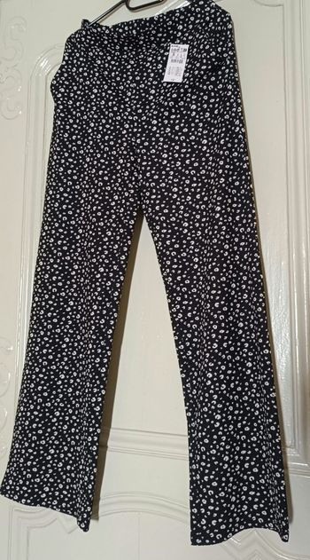 Pantalon fluide à motifs Kiabi