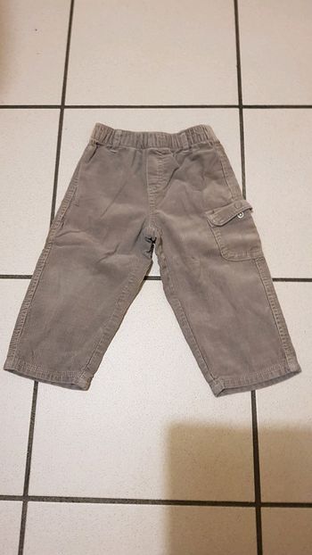 Pantalon velours 18 mois