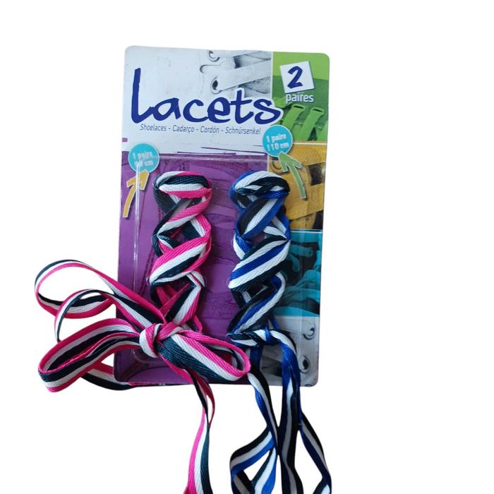 Lot de 12 paires de lacets soit 6 paquets - photo numéro 7