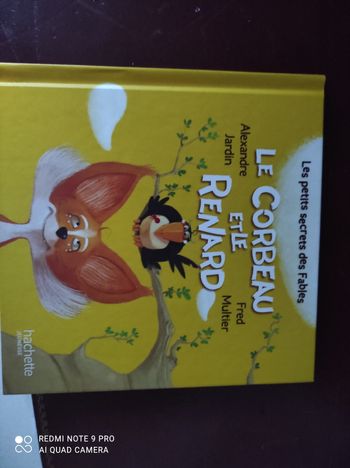 Livre le corbeau et le renard