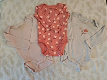 3 bodies manches longues