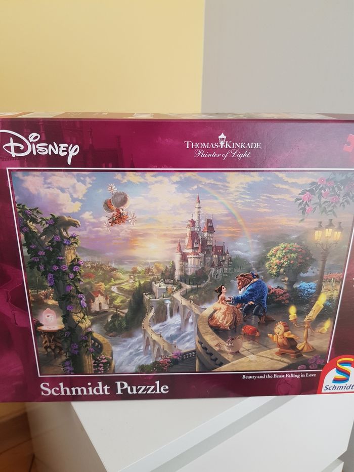 Puzzle Disney Schmidt 1000 pièces la belle et la bête - Schmidt Spiele ...