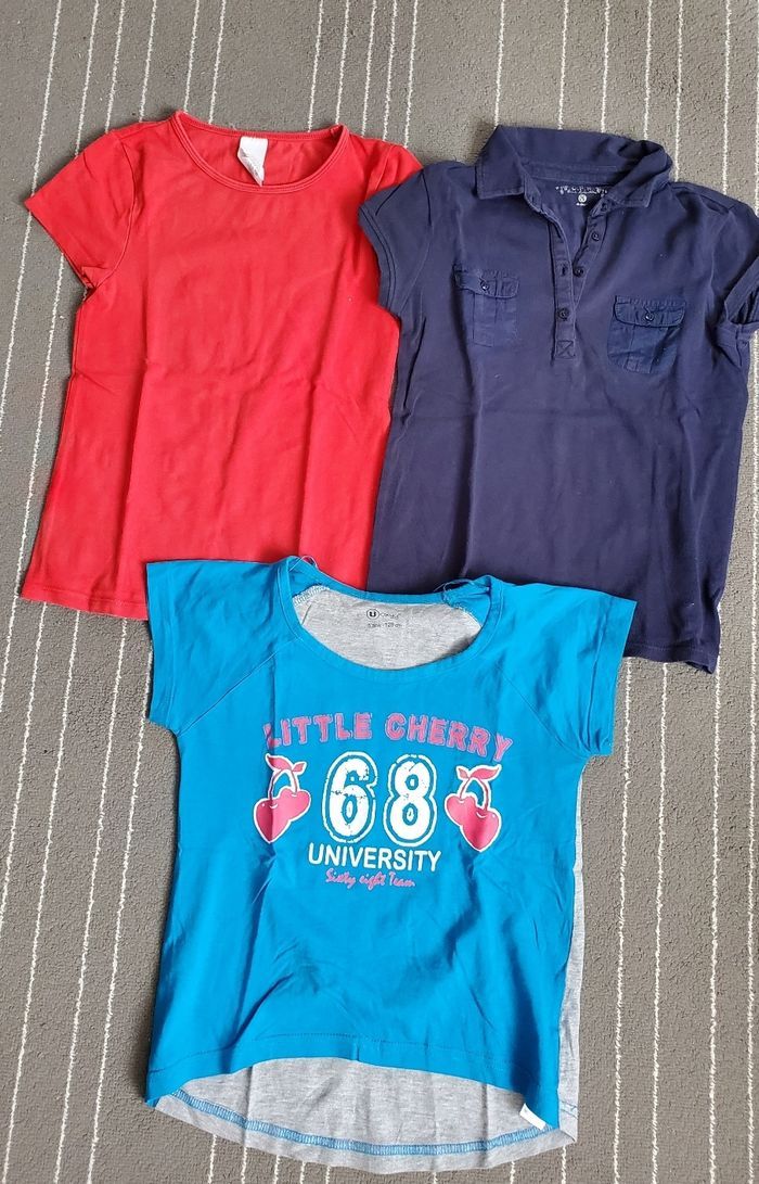 Lot de 3 t-shirts 8 ans