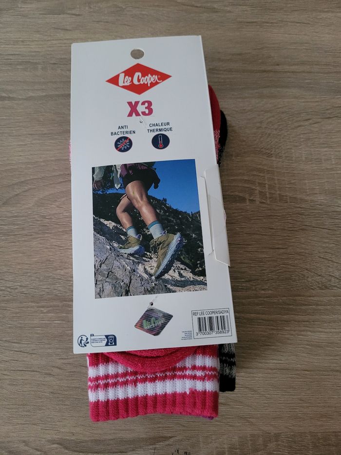 Lot de 3 paires de chaussettes en 36/38 - photo numéro 2