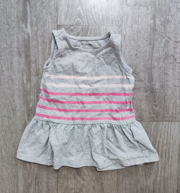 Robe été sans manches bébé filles 18 mois - Vert Baudet