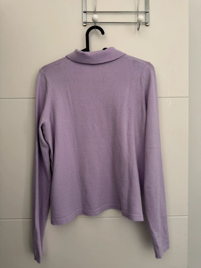 T-shirt style polo lila Pimkie - photo numéro 3