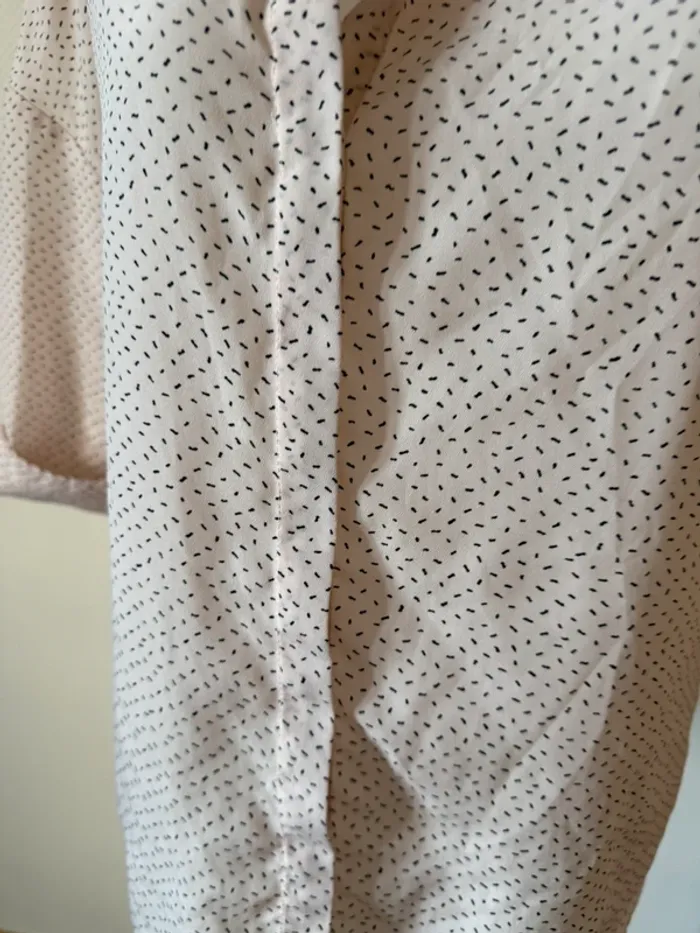 Blouse rose pale en très bon état taille 38-40 promod - photo numéro 5