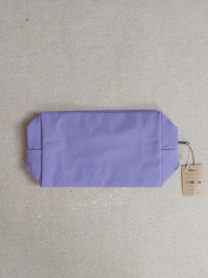 Trousse de toilette mauve neuve - Manahé - photo numéro 9