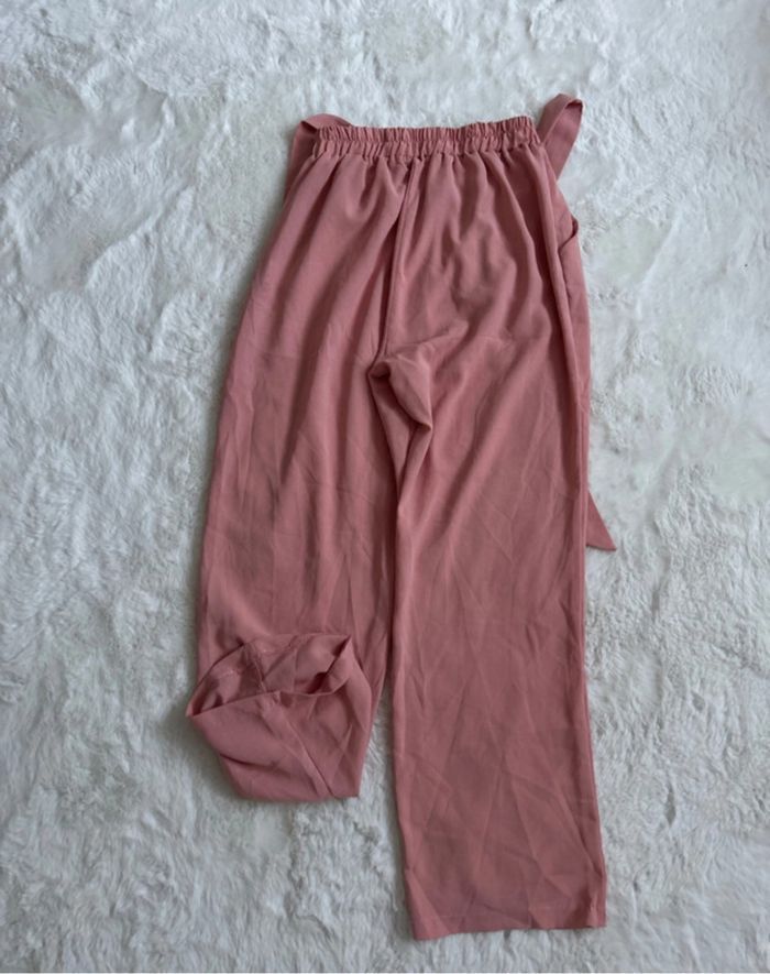Pantalon léger rose L Neuf - photo numéro 3