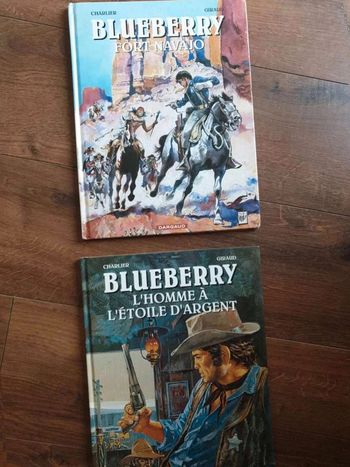 Lot de  2  bandes  dessinées Blueberry