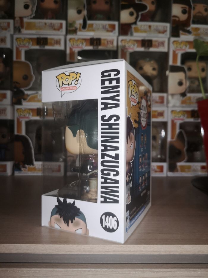 Funko pop Animation Demon Slayer 1406 Genya Shinazugawa - photo numéro 2