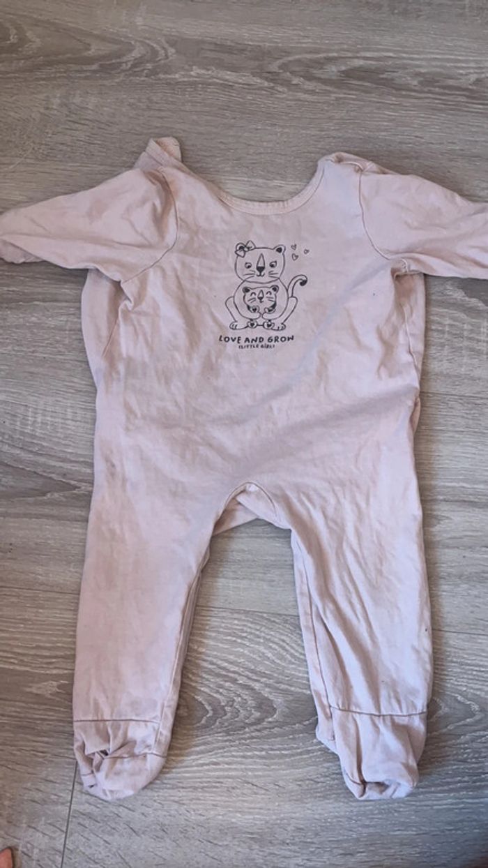 Pyjama Vertbaudet, bébé fille, taille neuf mois