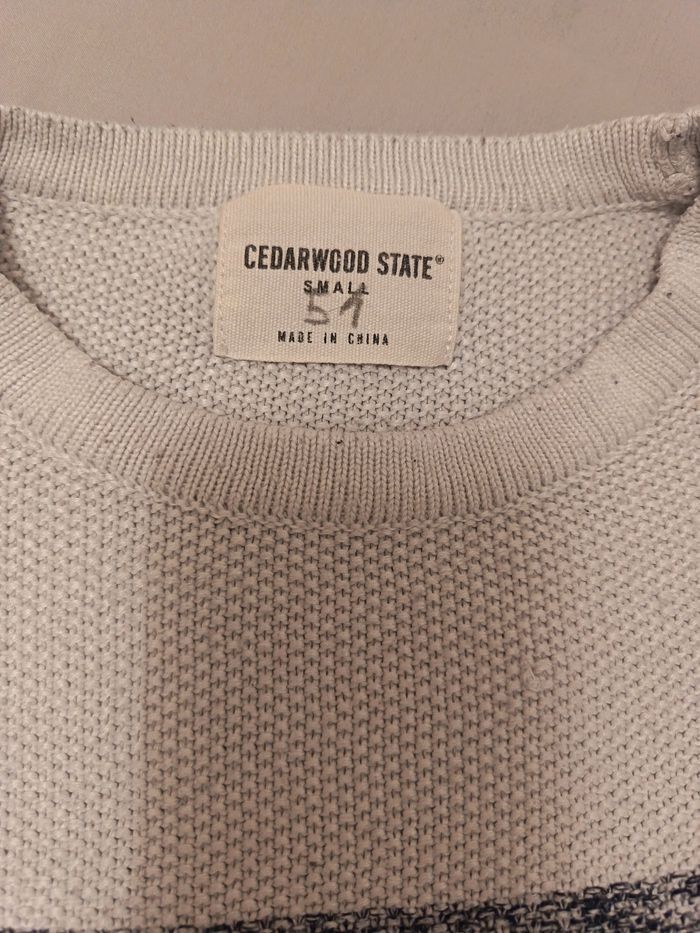 Pull hiver rayures S - photo numéro 3