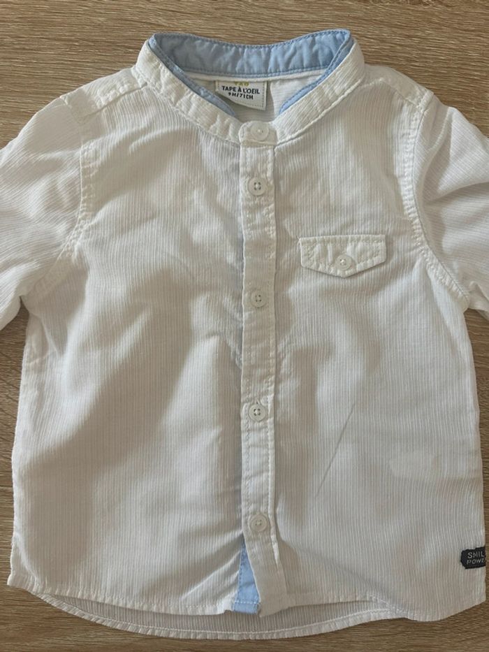 Chemise blanche garçons - photo numéro 2