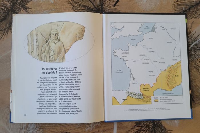 Au temps des gaulois Françoise Lebrun, Ginette Hoffmann (Illustrations) - photo numéro 7