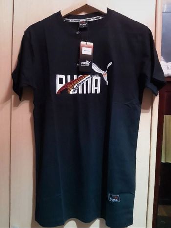 Tee-shirt noir unisex homme ou femme Puma