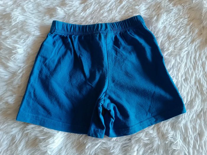 2€ Short bleu taille élastique T. 1 à 2 ans Toy Story - photo numéro 4