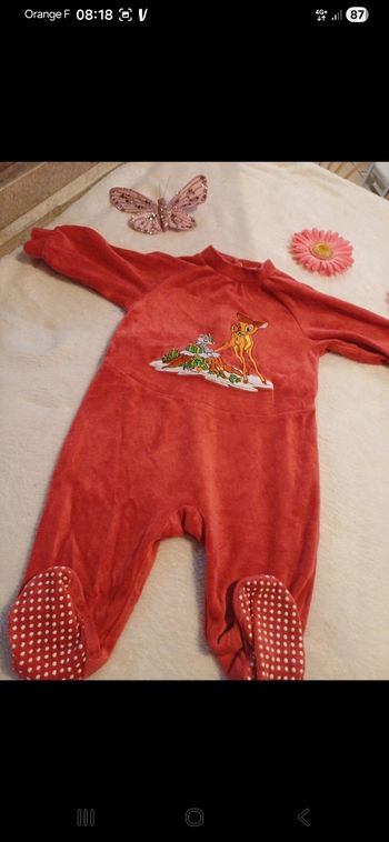 Pyjama bébé taille 3 mois