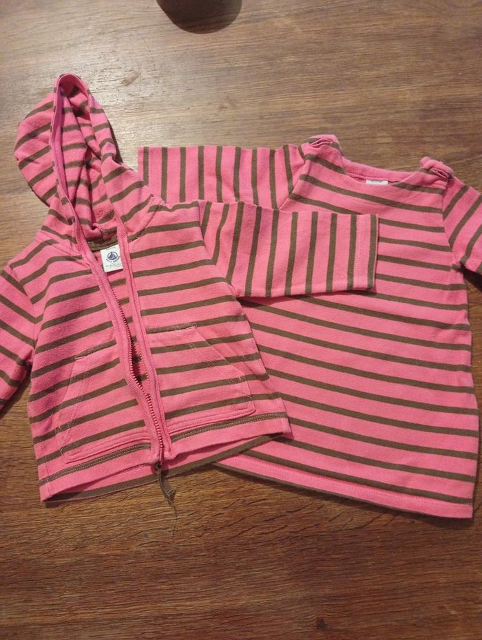 Ensemble petit bateau taille 6 mois