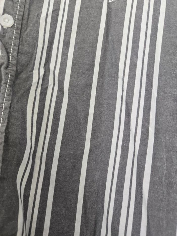 Chemise grise et blanche MZ72 taille XXL - photo numéro 2