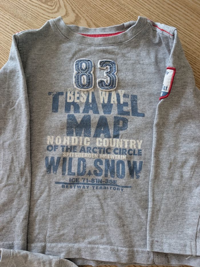 Lot de 3 tee shirt à manches longues 3/4 ans - photo numéro 6