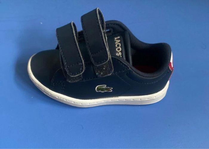 Basket à scratch bébé garçon Lacoste - photo numéro 4