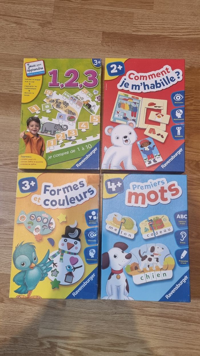 Lot jeux éducatif