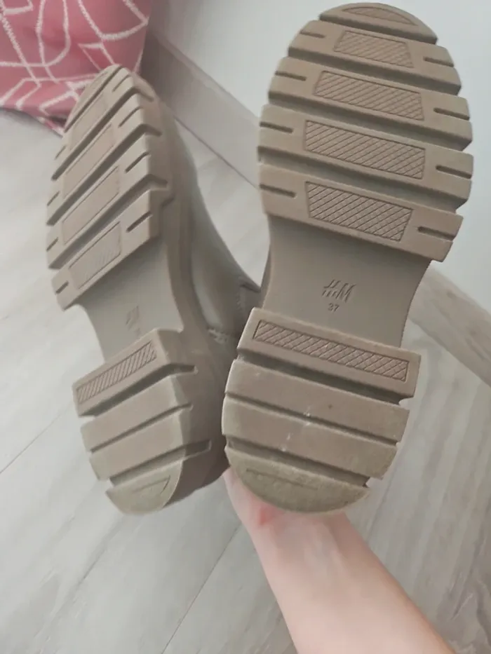 Bottines Chelsea H&M à semelle épaisse - photo numéro 5