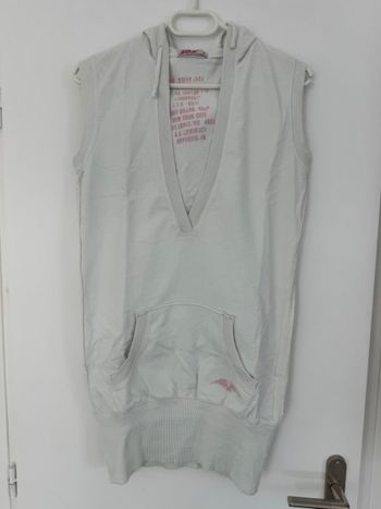 Tunique style sweat-shirt à capuche
