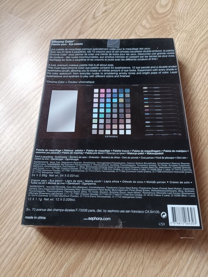 DEUX GRANDES PALETTES SEPHORA NEUVES - photo numéro 6