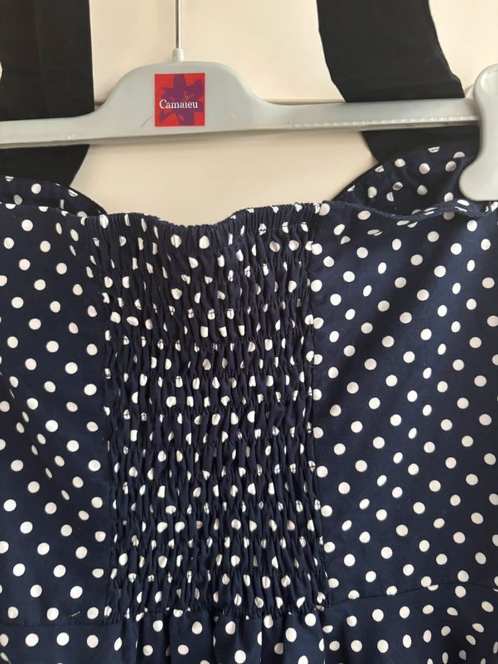 Robe marine à pois Rock Ange’hell - photo numéro 5