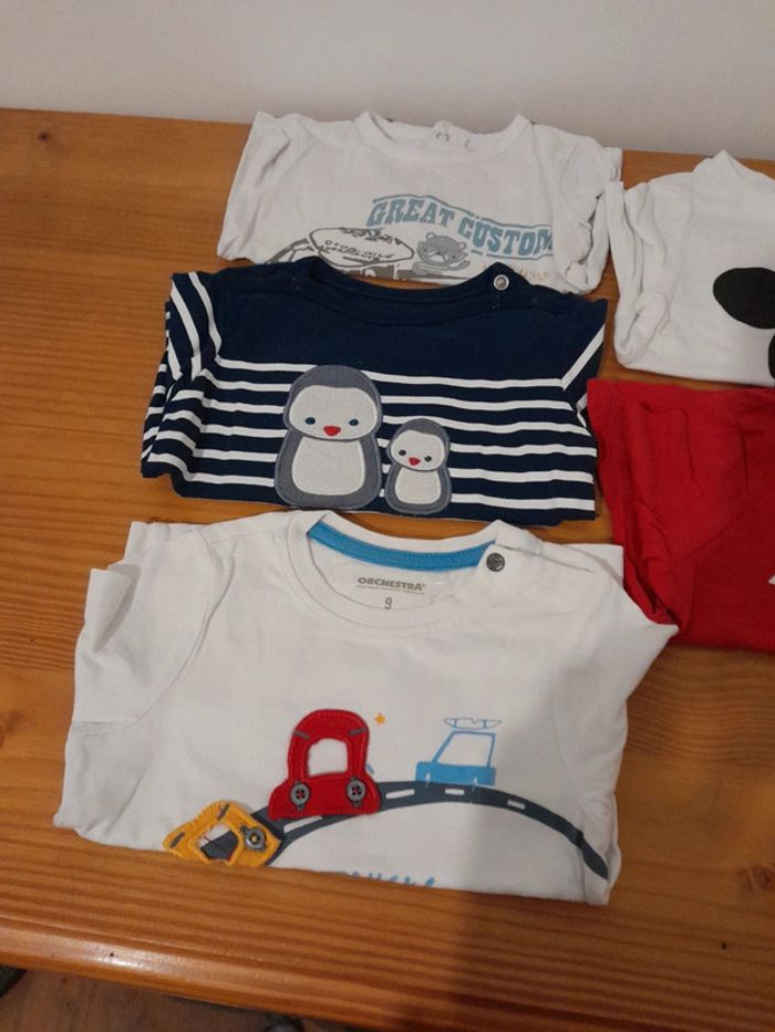 5 tee shirt manches longues Orchestra 9 mois comme neuf - photo numéro 6